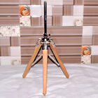 Nautical Teak Wooden Tripod Lamp Home Decor Table Desk Shade Lamp Without Shade