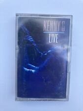 Kenny G Live by Kenny G (1989, Arista) Cassette Tape w/Original Case