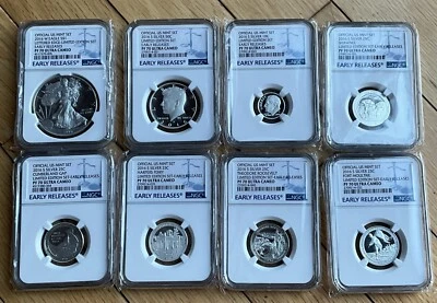2016 30TH LIMITED EDITION NGC PROOF SET PF 70 EARLY RELEASE BLUE LABEL - Image 1 of 4