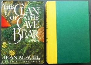 CLAN OF THE CAVE BEAR 1st ed 2nd print JEAN M. AUEL Earth's Children 1980 468 pp - Picture 1 of 11