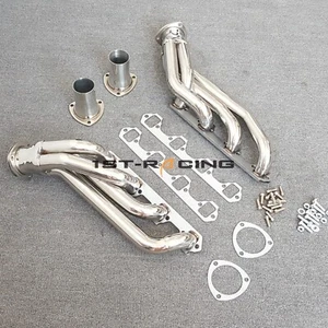 Mid Length Exhaust Header for Small Block Ford 64-73 Mustang Falcon SBF 260 289 - Foto 1 di 4