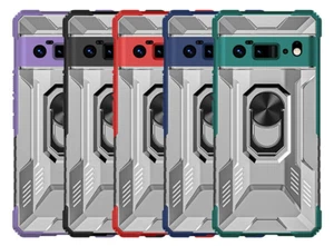 Funda trasera transparente con soporte de anillo a prueba de golpes Xcellence Armor para Google Pixel 6 / 6 Pro - Imagen 1 de 42