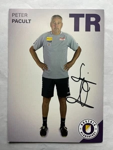 Autogramm PETER PACULT-Austria Klagenfurt-NS ÖSTERREICH-Ex-1860-FC Linz-AK - Imagen 1 de 2