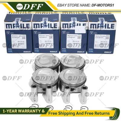 Juego de anillos de pistones Mahle Φ82+0,5 mm para Mercedes-Benz W212 W204 C250 E250 CGI 1,8T Foto 1 de 4