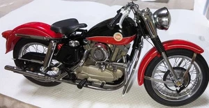 Franklin Mint 1957 Harley-davidson Xl Sportster 110 Diecast Motorcycle Model - Picture 1 of 4