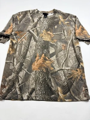 Winchester Men’s Hunting Camo T-Shirt – Size Large – Realtree Hardwoods Pattern - Image 1 of 4