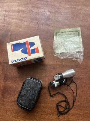 Tasco Monocular 8 X 20 mm Pocket Size. Tiny Spy Scope. NOS - Image 1 of 4