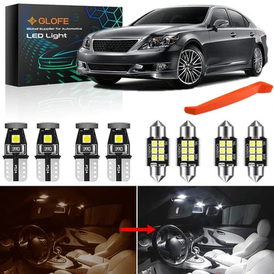 19 Bulbs LED Interior Light Kit for Lexus LS460 LS600h White Light Bulbs Package - Image 1 of 4