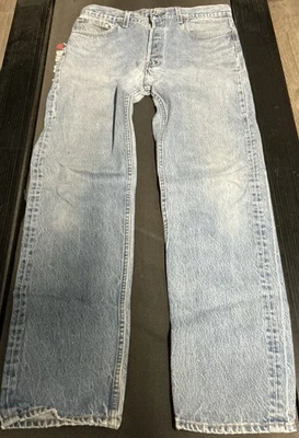 🔥Jeans Levis 501 XX Pierna Recta Azul EE. UU. 36x38🔥 Foto 1 de 4