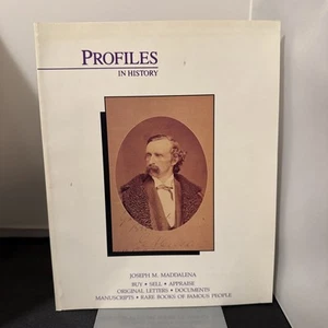 Profiles in History Catalog 7 Joseph Maddalena Auction Book Like New - Imagen 1 de 5