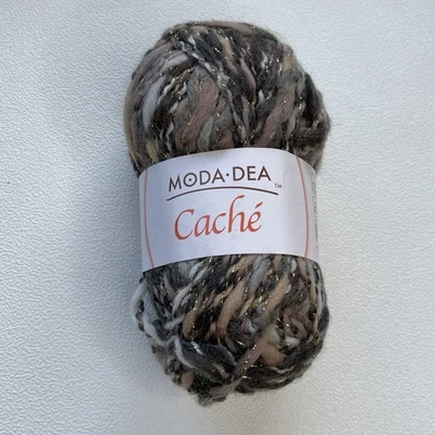 Moda Dea Caché Yarn, Textured Soft Blend 75% Wool 22% Acrylic 50g   Serengeti - Image 1 of 4
