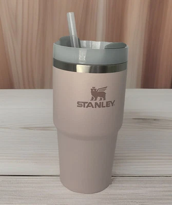Stanley Quencher H2O Flowstate 20 Oz Tumbler Water Bottle Peony Pink - Image 1 of 4