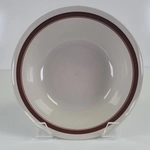 Dang Yang Yu Brown Stripe Stoneware 9" Serving Bowl - Picture 1 of 8