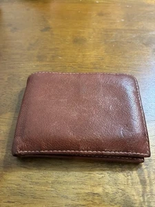 Timberland Men's Bifold Brown Leather Wallet Worn in Condition 20135 - Picture 1 of 7