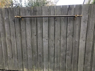 victorian brass curtain pole  — 第 1/4 张图片