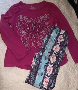 Kids/girls Sz 7/8 2pc. Outfit - Picture 1 of 6