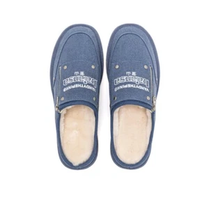 Balansa x VANDY THE PINK Size 8 Brand New Limit SOUND SHOP Denim Slippers - Picture 1 of 5