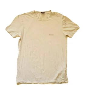 HUGO BOSS T Shirt Mens S Regular Fit White - Picture 1 of 9