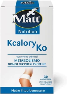 , Kcalory Ko, Integratore Alimentare Con Cromo Utile Nel Metabolismo Di Grassi, - Foto 1 di 12