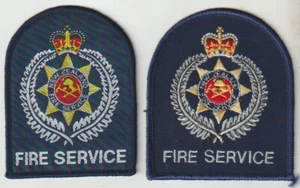 New Zealand Fire Service woven & embroidered patches shipped from Australia - Picture 1 of 1