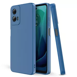 Flüssig Silikon Soft Case für Moto G 5G 2024 Stoßfest Sturzsicher Robust Cover - Bild 1 von 46