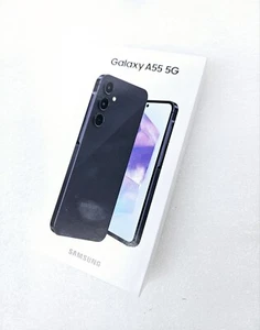 Samsung A55 5G Galaxy 256GB UNLOCKED Smartphone - Black - Picture 1 of 2