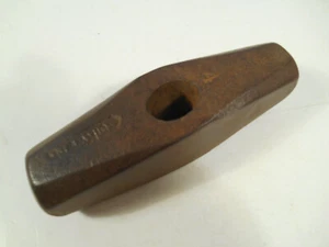 Cabezal de martillo de herrero antiguo vintage con patrón de Nevada 4 lb 6" - Imagen 1 de 6