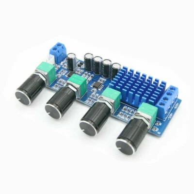 TPA3116D2 Digital Power Amplifier Board DC12-24V 2 Channel 2*80W Tone Board - Image 1 of 4