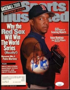 Pedro Martinez JSA Coa Autograph 2000 Sports Illustrated Magazine Signed - Picture 1 of 1