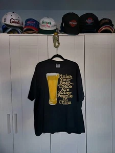 Vintage JERZEES Y2K Mens Beer Tshirt 1998, Size XL - Picture 1 of 6