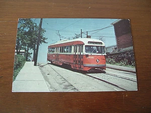 Vintage Photo Postcard Pittsburgh Railways 1635 Mt. Washington Sycamore 1963 - Picture 1 of 2