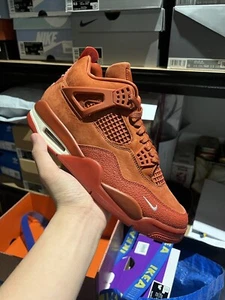 Size 9.5 - Nigel x Air Jordan 4 Retro OG SP Brick By Brick -Rare Sneaker - Picture 1 of 5
