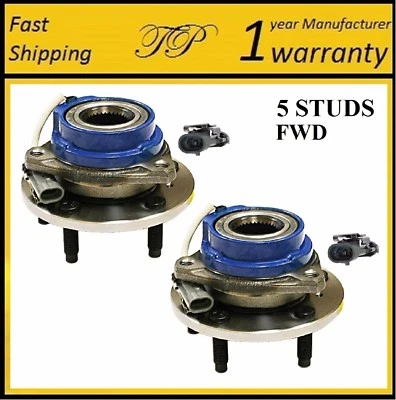 2005-2009  BUICK LaCrosse (FWD, 4W ABS) Front Wheel Hub Bearing Assembly (PAIR) - Image 1 of 4