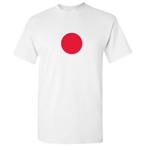 Japan Flag - Country Merchandise Souvenir National Pride T Shirt - White - Picture 1 of 7