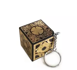 KEY CHAIN HELLRAISER PUZZLE BOX CUBE Foil Face KEYCHAIN PINHEAD NEW Handcrafted - Picture 1 of 3