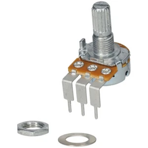 Taiwan Alpha RV16AF-41-17K-A50K-3 50K Log 16mm Metal PC mount Potentiometer - Picture 1 of 1