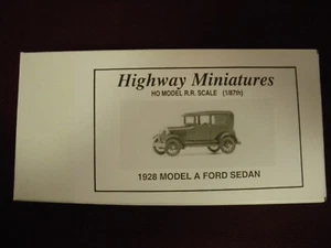 1928 Model A Ford Sedan *actual shipping* - Bild 1 von 1