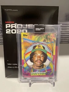Topps Project 2020 TONY GWYNN Card #366 by Tyson Beck - Padres IN HAND - Bild 1 von 2