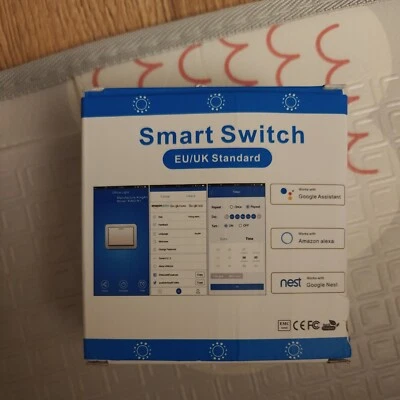  WiFi Touch Smart Light Switch. Neutral Wire Required - UK 1 / 2 Gang※ - Image 1 of 3