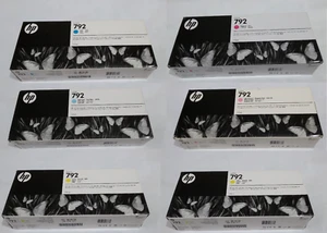 Original HP 792 Latex Tinte Designjet L26500 L28500 210 260 280 775ml - Bild 1 von 23