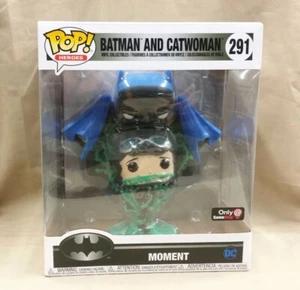 Funko Pop! Heroes Moment Batman And Catwoman 291 GameStop Exclusive - Picture 1 of 7