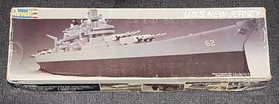 Revell 1/720 Modernized IOWA Class Battleship USS NEW JERSEY BB-62 - Image 1 of 4