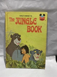 Vintage Walt Disney Childrens Book The Jungle Book 1974 - Picture 1 of 5