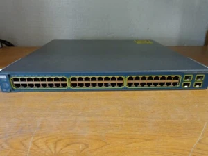 Cisco Catalyst 3560G Series PoE-48 WS-C3560G-48PS-S (NO POWER / AS IS) - Picture 1 of 3
