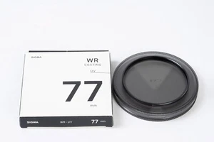Sigma 77mm WR UV Filter with full packing, E77 from JAPAN (99%new) - Picture 1 of 1