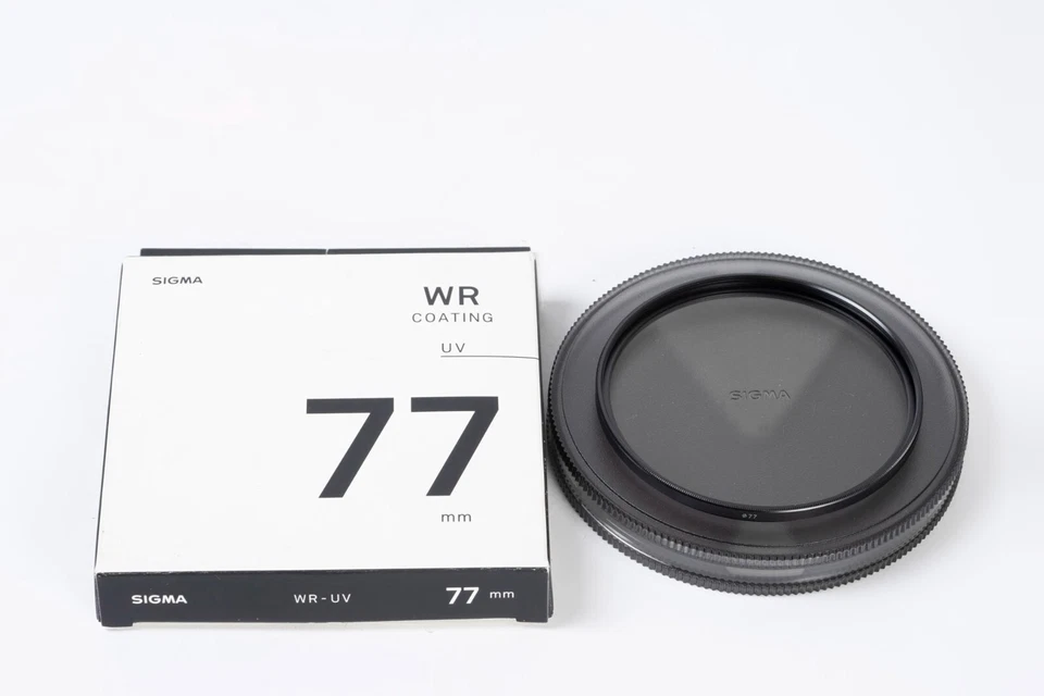 Sigma 77mm WR UV Filter with full packing, E77 from JAPAN (99%new) - Image 1 of 1