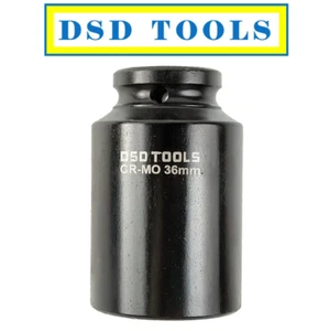 DSD TOOLS 36mm Deep 1/2" Dr Impact Thin Walled Hub Nut Socket 12PT DS1138 - Picture 1 of 2