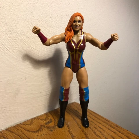 BECKY LYNCH very cool WWE womenโs wrestling FIGURE by MATTEL nxt raw smackdown Cover