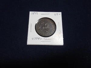 Ficha de medio centavo del Alto Canadá 1854, XF+ (b868) (a21) - Imagen 1 de 4