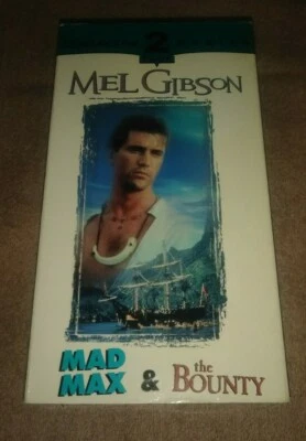 Mad Max & The Bounty VHS 2 Tape Collector Series Mel Gibson Goodtimes - Image 1 of 4